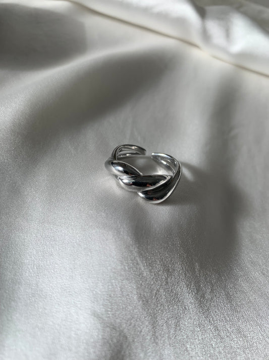 TWISTED Ring - Silber