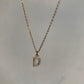 INITIAL Necklace - Gold
