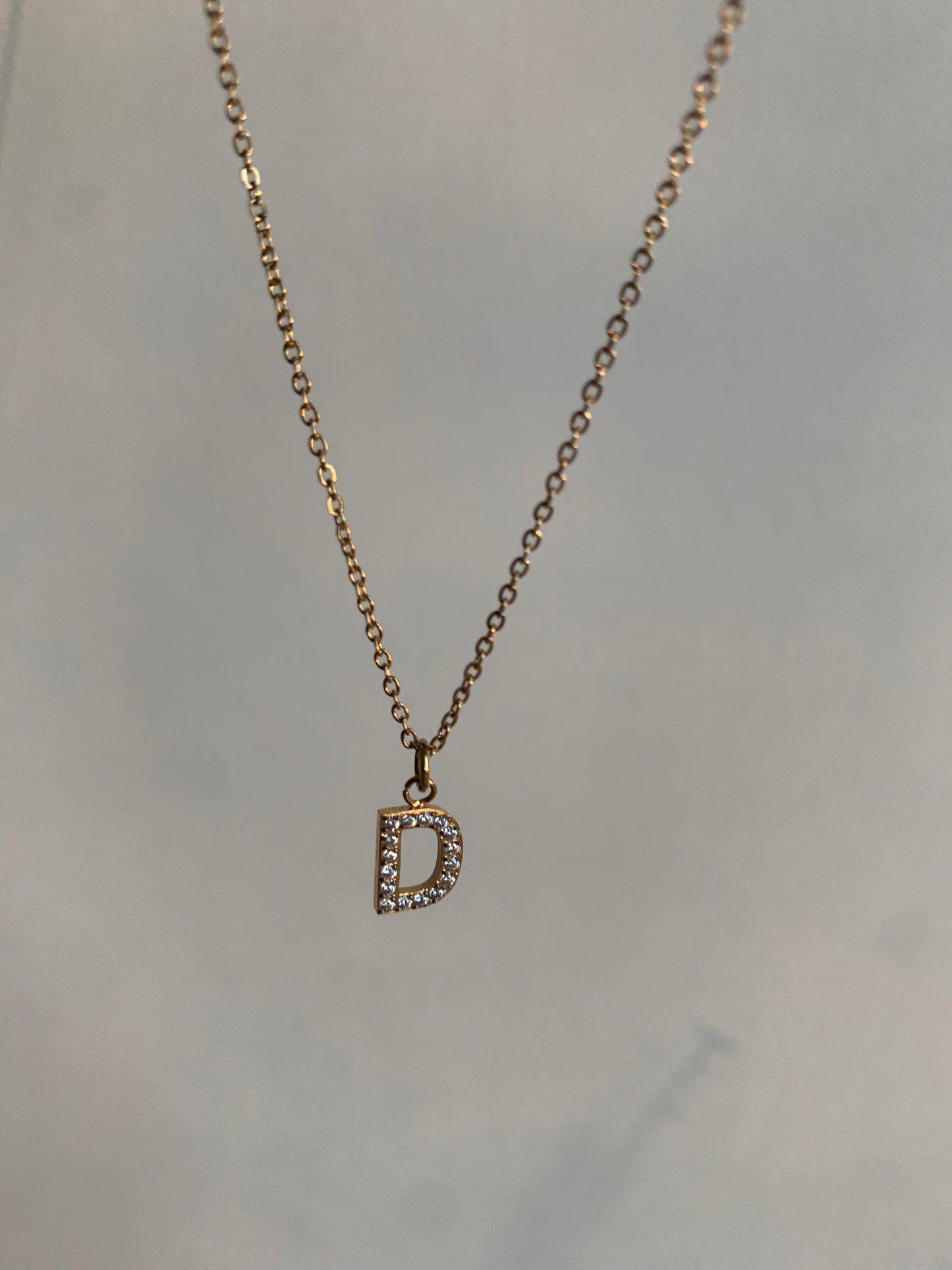 INITIAL Necklace - Gold